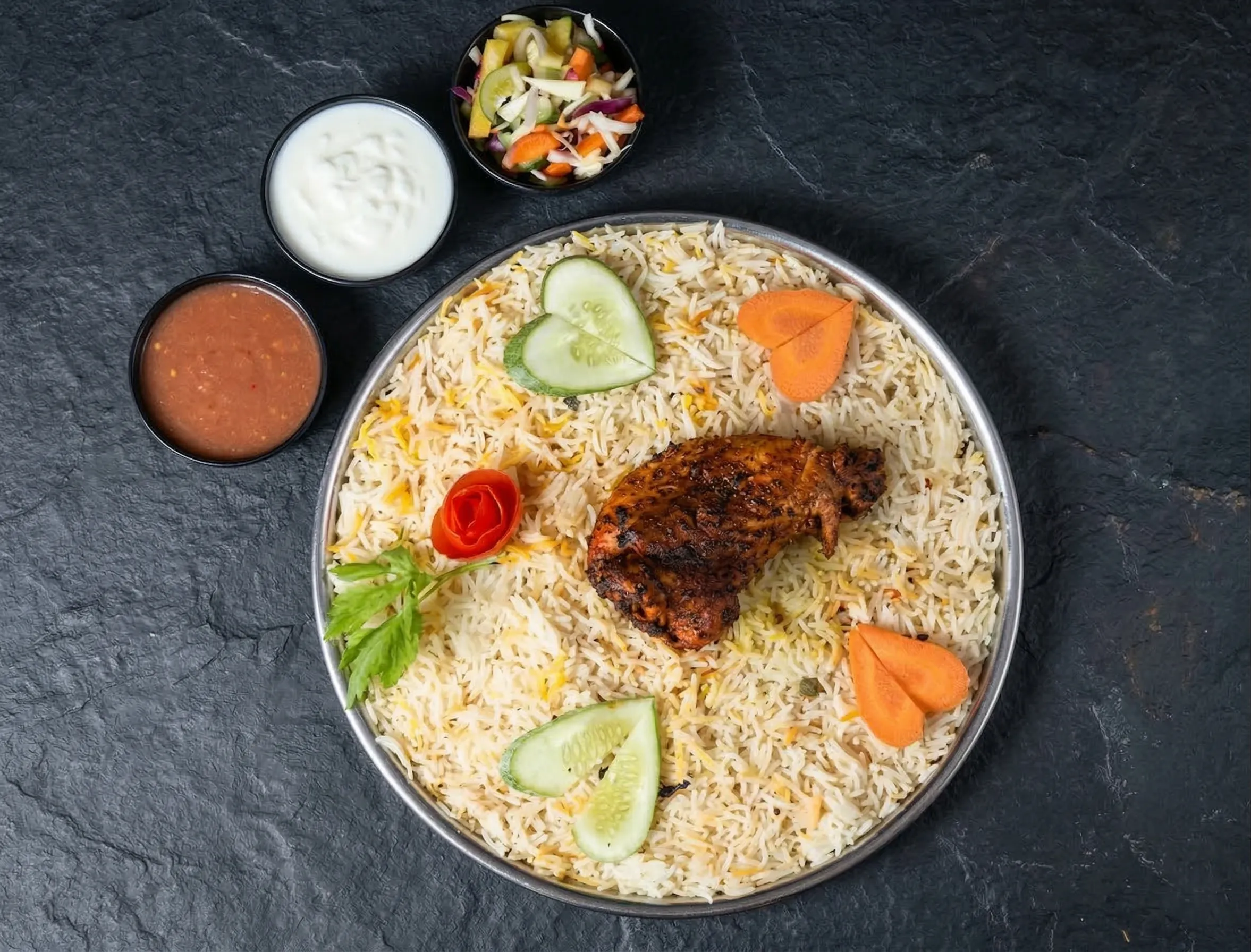 Authentic Shawaya Mandi - traditional Arabian roast chicken